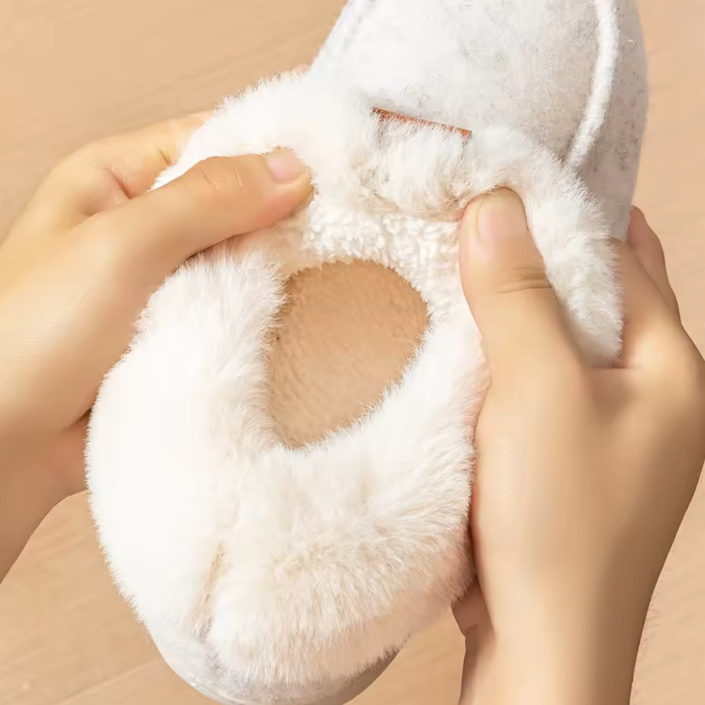Pantoufles Cosy Duvet: Chaussons douillets à semelle antidérapante et mémoire de forme