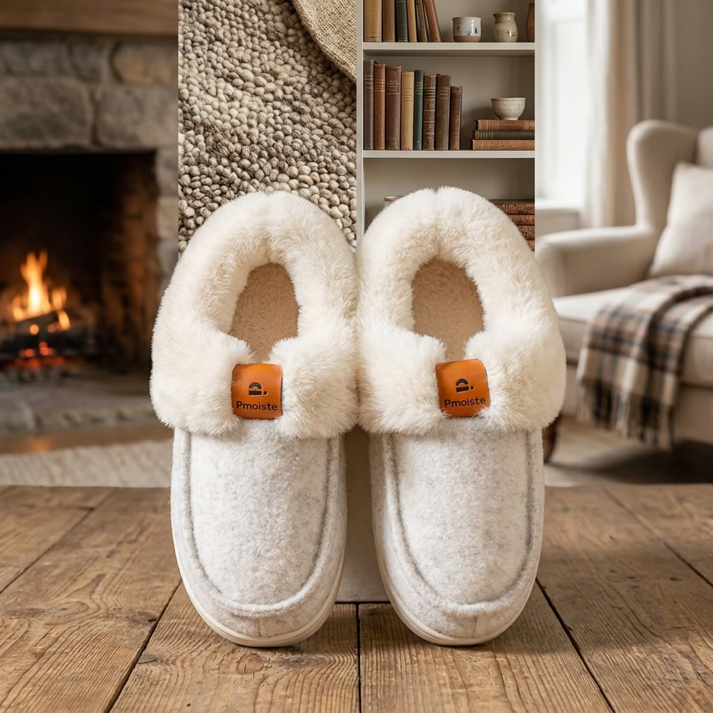 Pantoufles Cosy Duvet: Chaussons douillets à semelle antidérapante et mémoire de forme