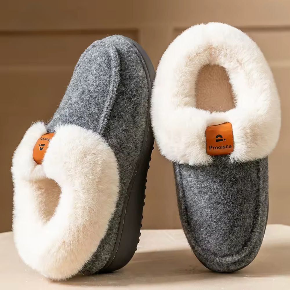 Pantoufles Cosy Duvet: Chaussons douillets à semelle antidérapante et mémoire de forme